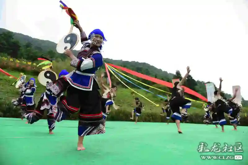 石林彝族火把节的火作者刘志云