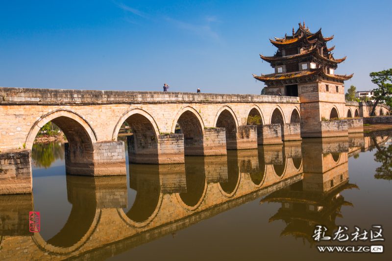 中国名桥，建水双龙桥